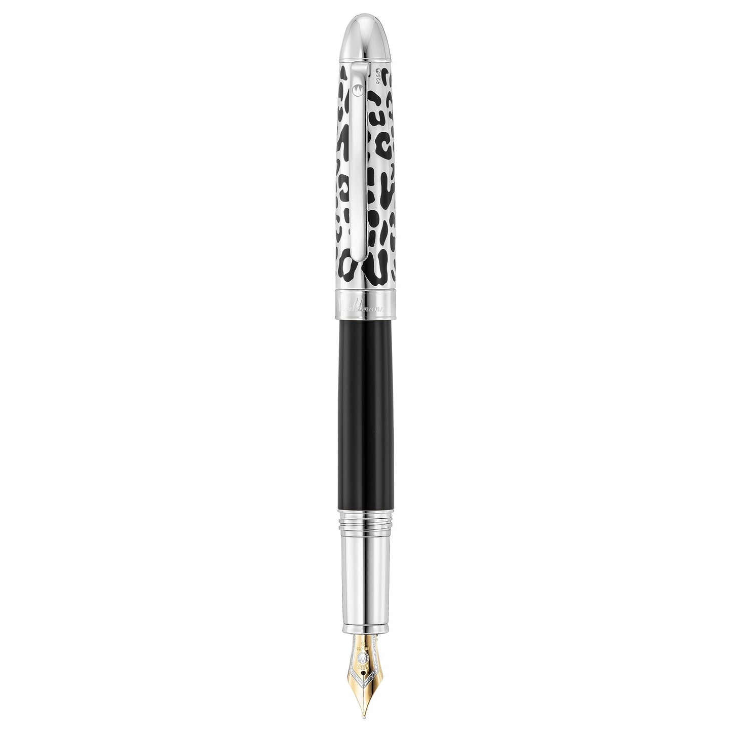 Waldmann Leopard Black CT 18CT Fountain Pen