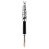 Waldmann Leopard Black CT 18CT Fountain Pen