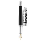 Waldmann Leopard Black CT 18CT Fountain Pen