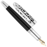 Waldmann Leopard Black CT 18CT Fountain Pen
