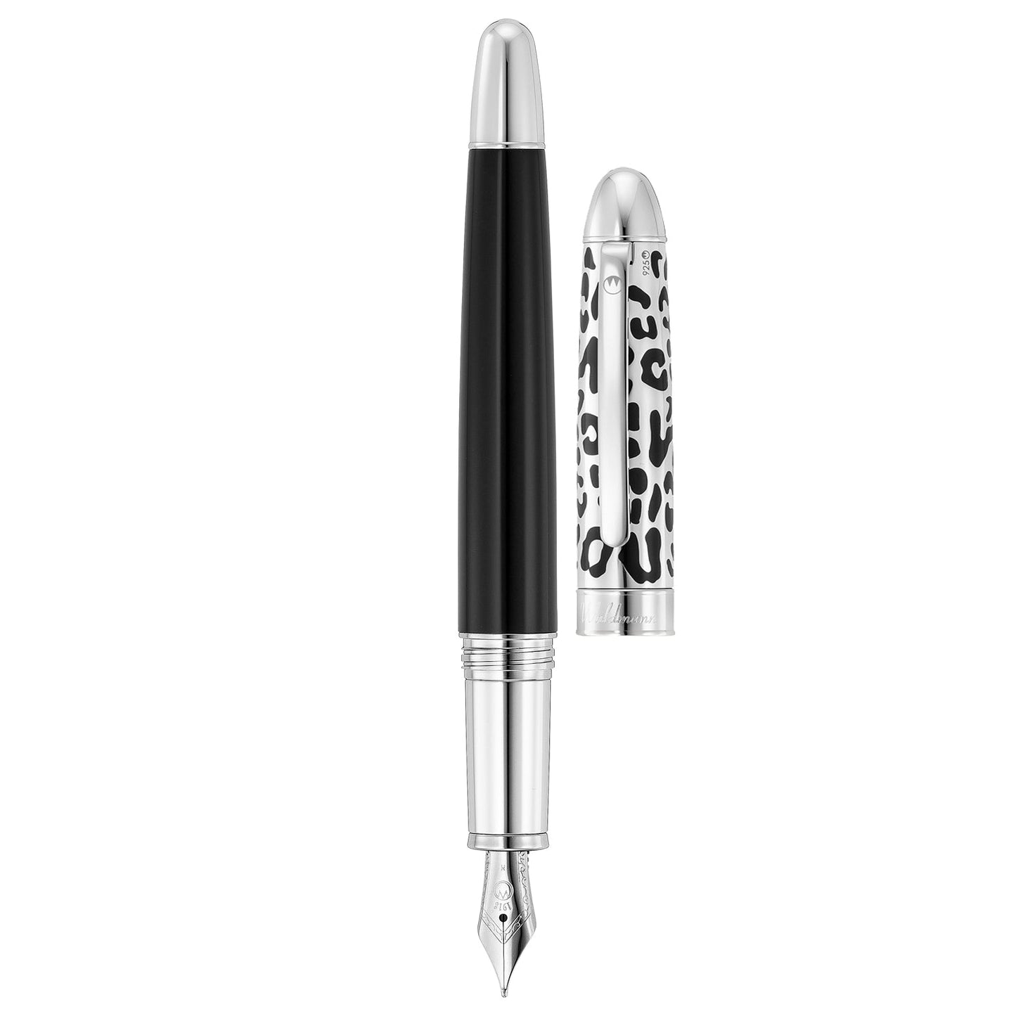 Waldmann Leopard Black CT Fountain Pen