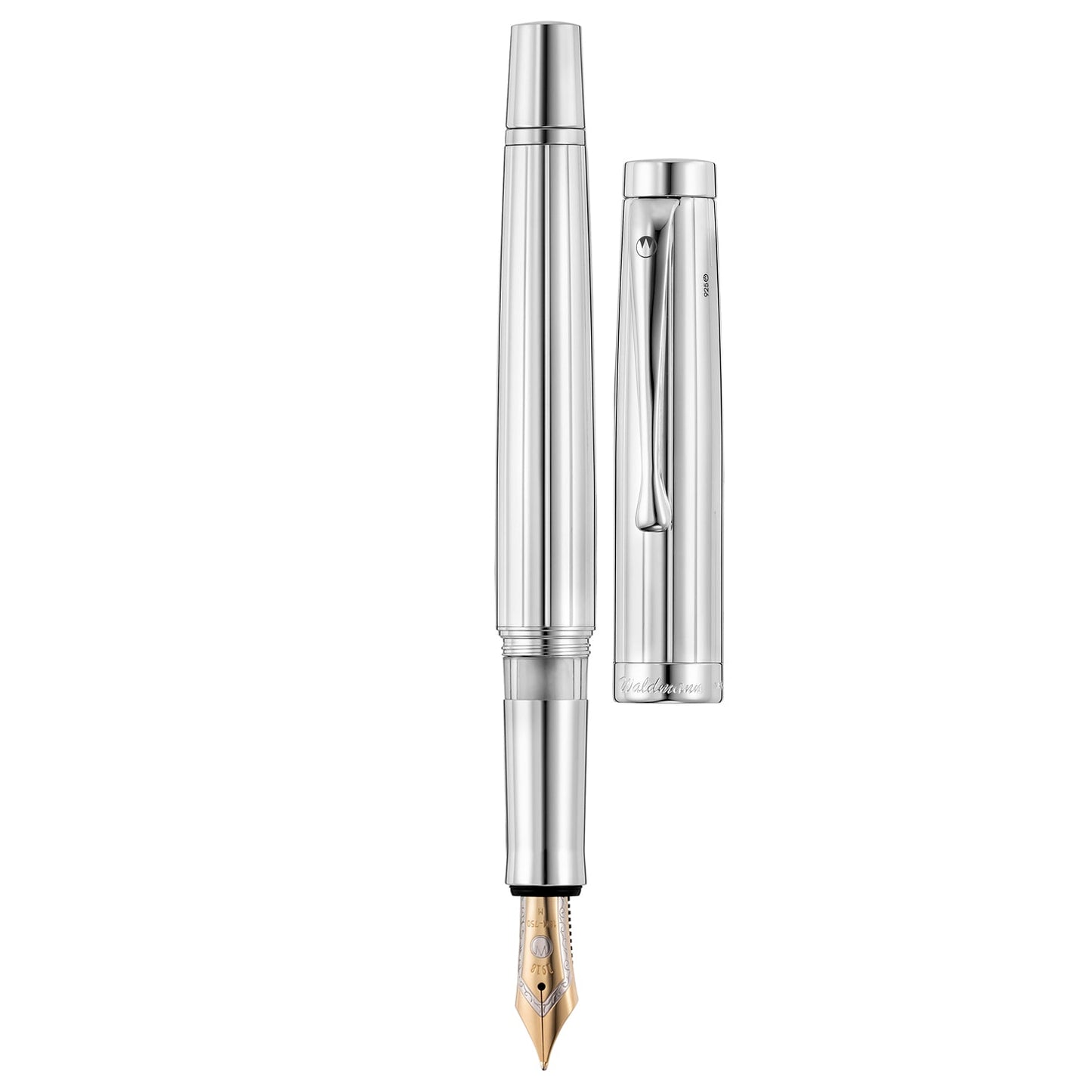Waldmann Manager Silver CT 18CT Fountain Pen