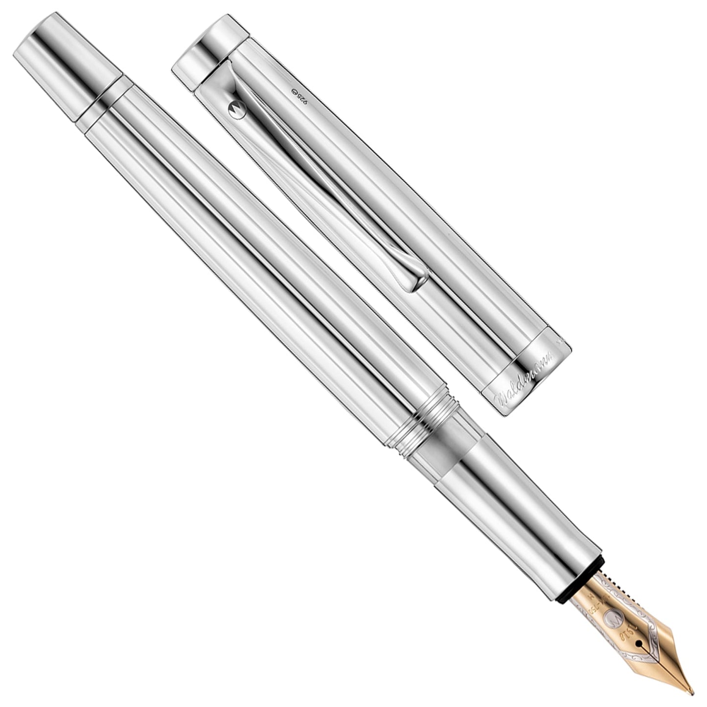Waldmann Manager Silver CT 18CT Fountain Pen