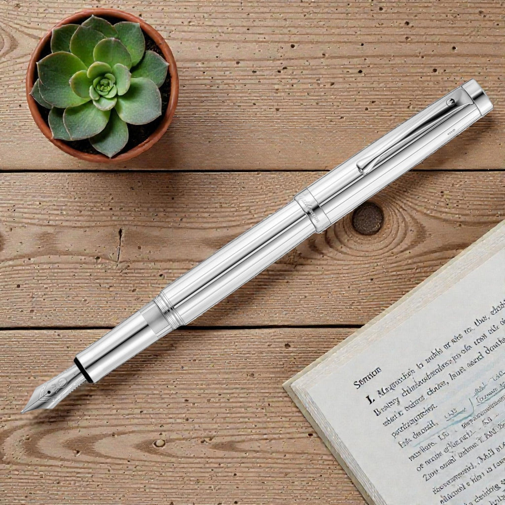 Waldmann Manager Silver CT Fountain Pen