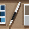 Waldmann Pocket Black/Silver CT 18CT Fountain Pen