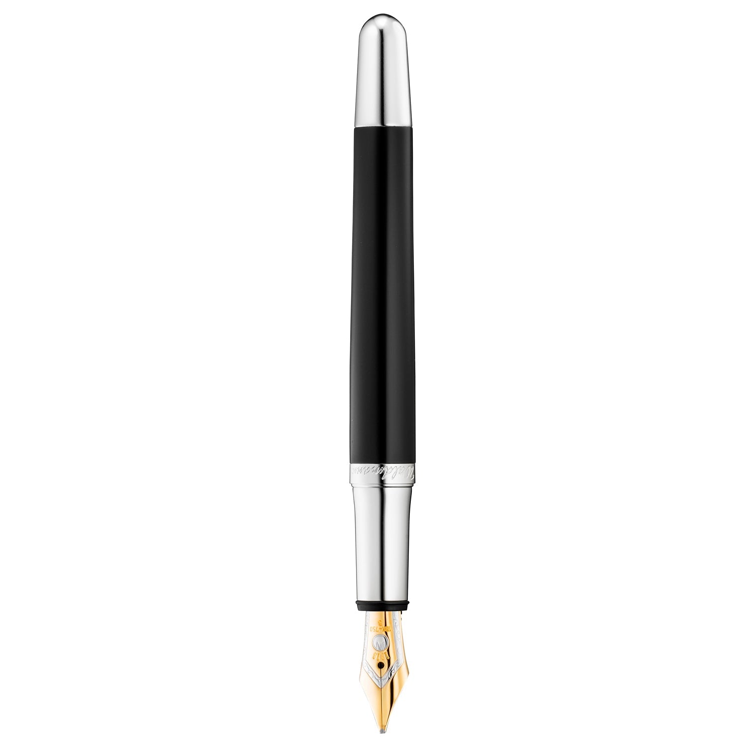 Waldmann Pocket Black/Silver CT 18CT Fountain Pen