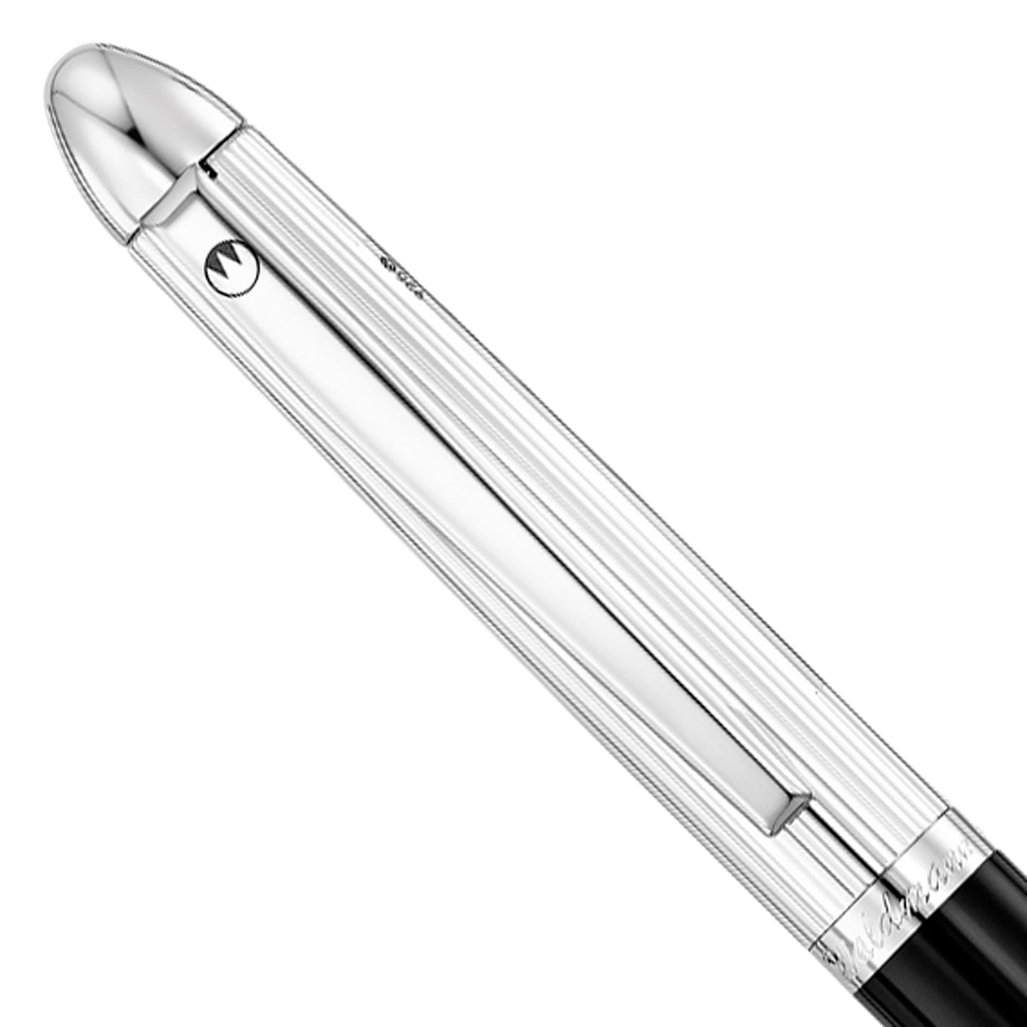 Waldmann Pocket Black/Silver CT Fountain Pen