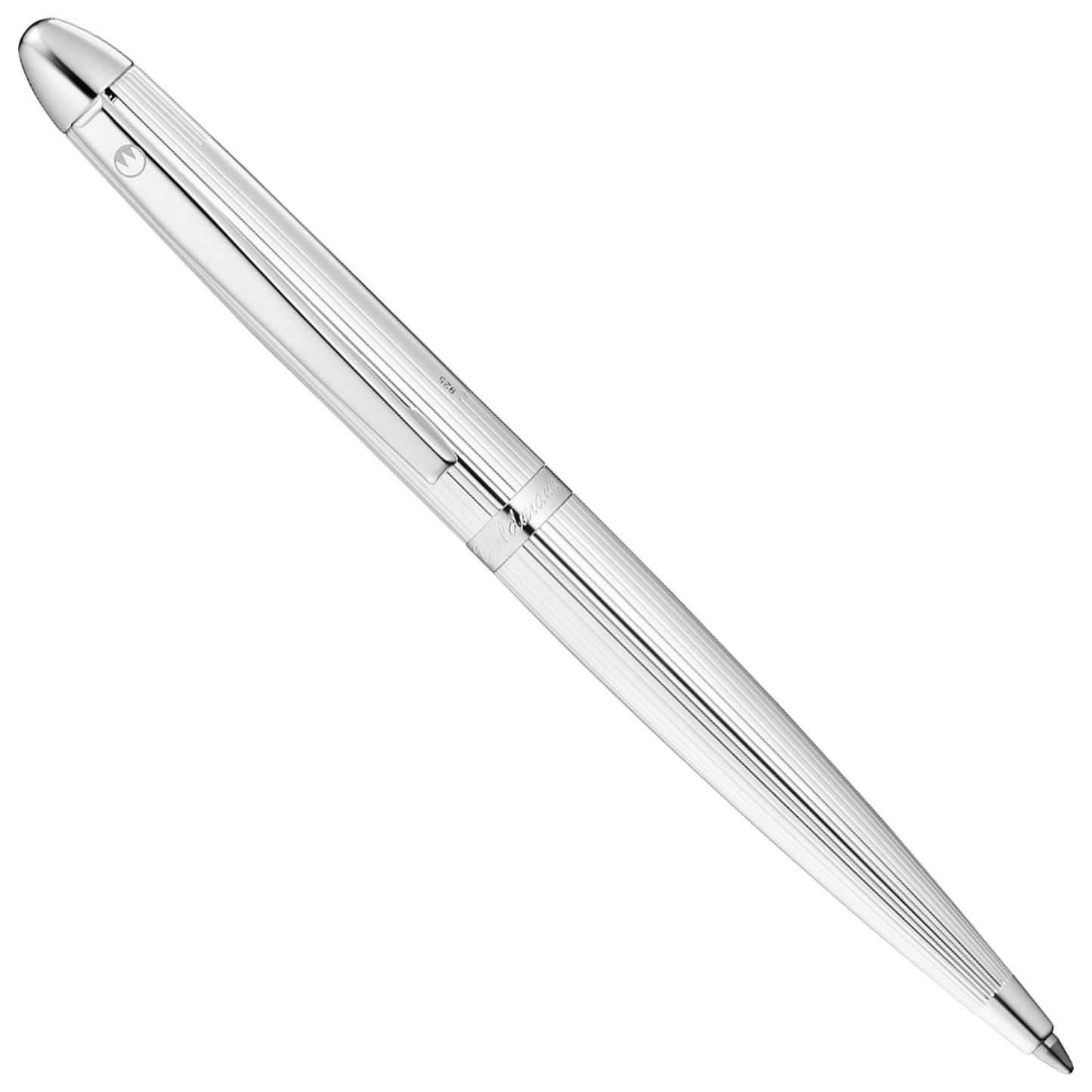 Waldmann Pocket Silver CT Ballpoint Pen 0081