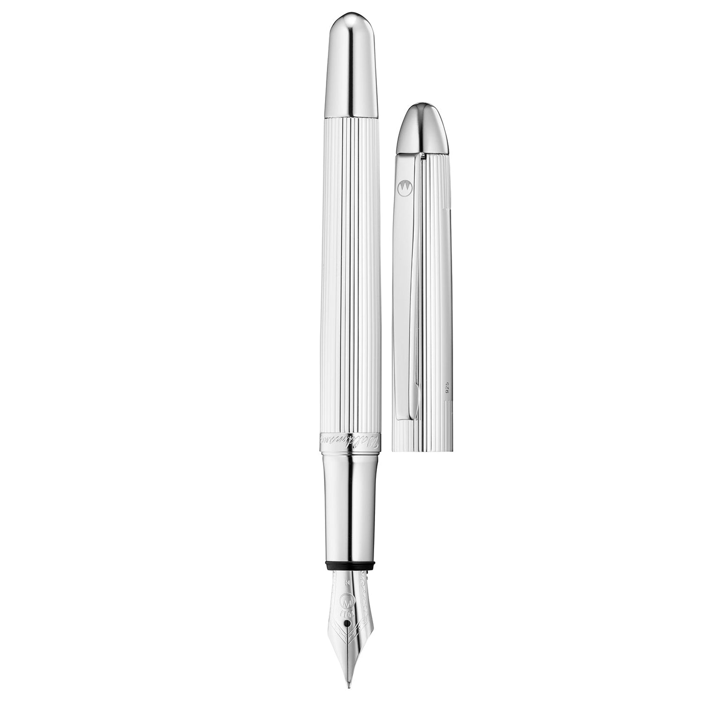 Waldmann Pocket Silver CT Fountain Pen