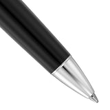 Waldmann Precieux Black/Silver Stripe CT Ballpoint Pen 6992