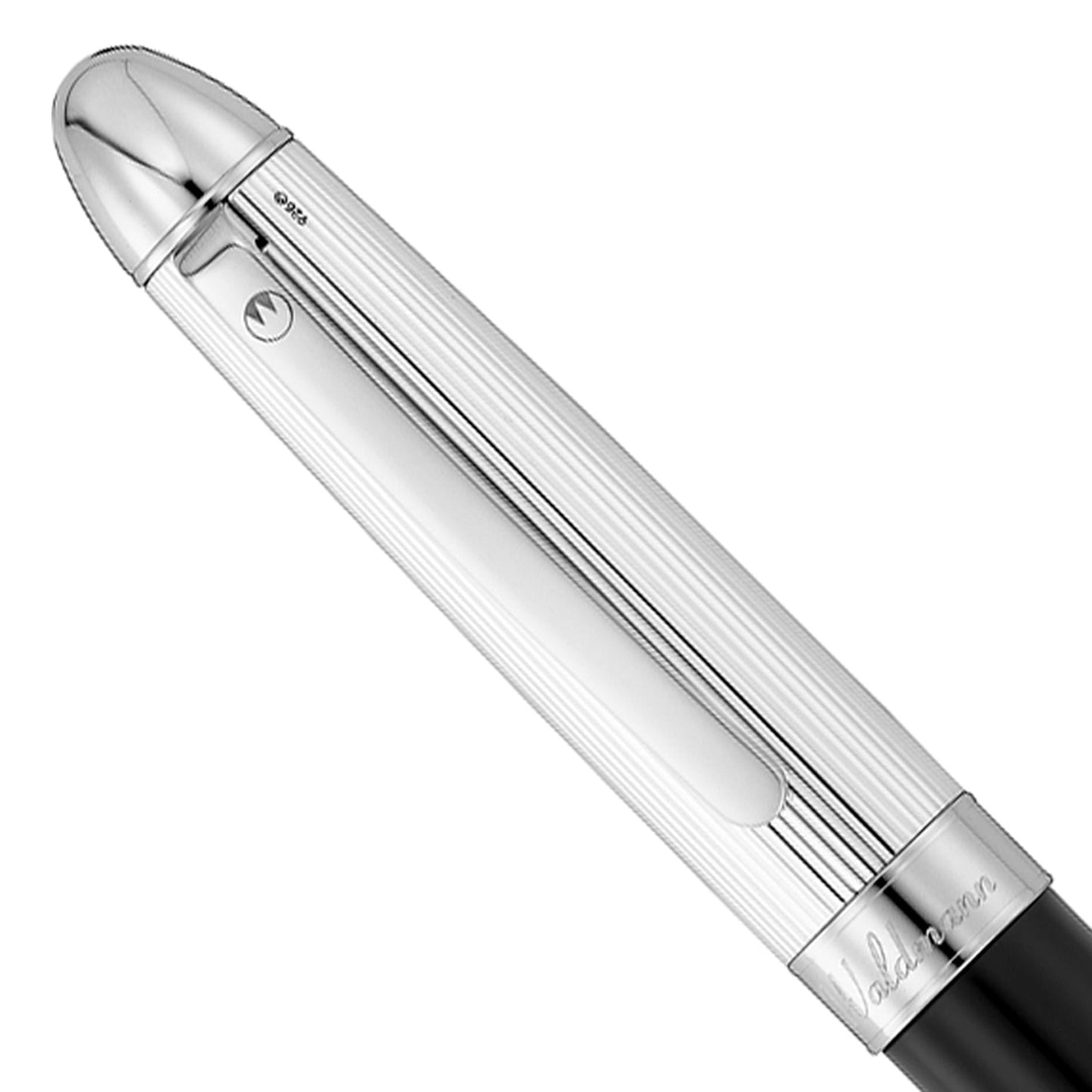 Waldmann Precieux Black/Silver Stripe CT Mechanical Pencil (0.7 MM) 6991