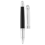 Waldmann Precieux Black/Silver Stripe CT Roller Ball Pen 7001