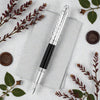 Waldmann Precieux Black/Silver Wave CT Fountain Pen