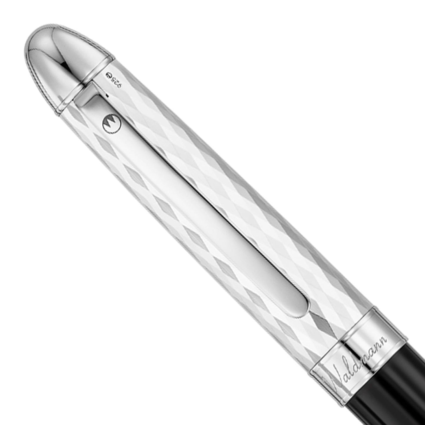 Waldmann Precieux Black/Silver Wave CT Mechanical Pencil (0.7 MM) 3087