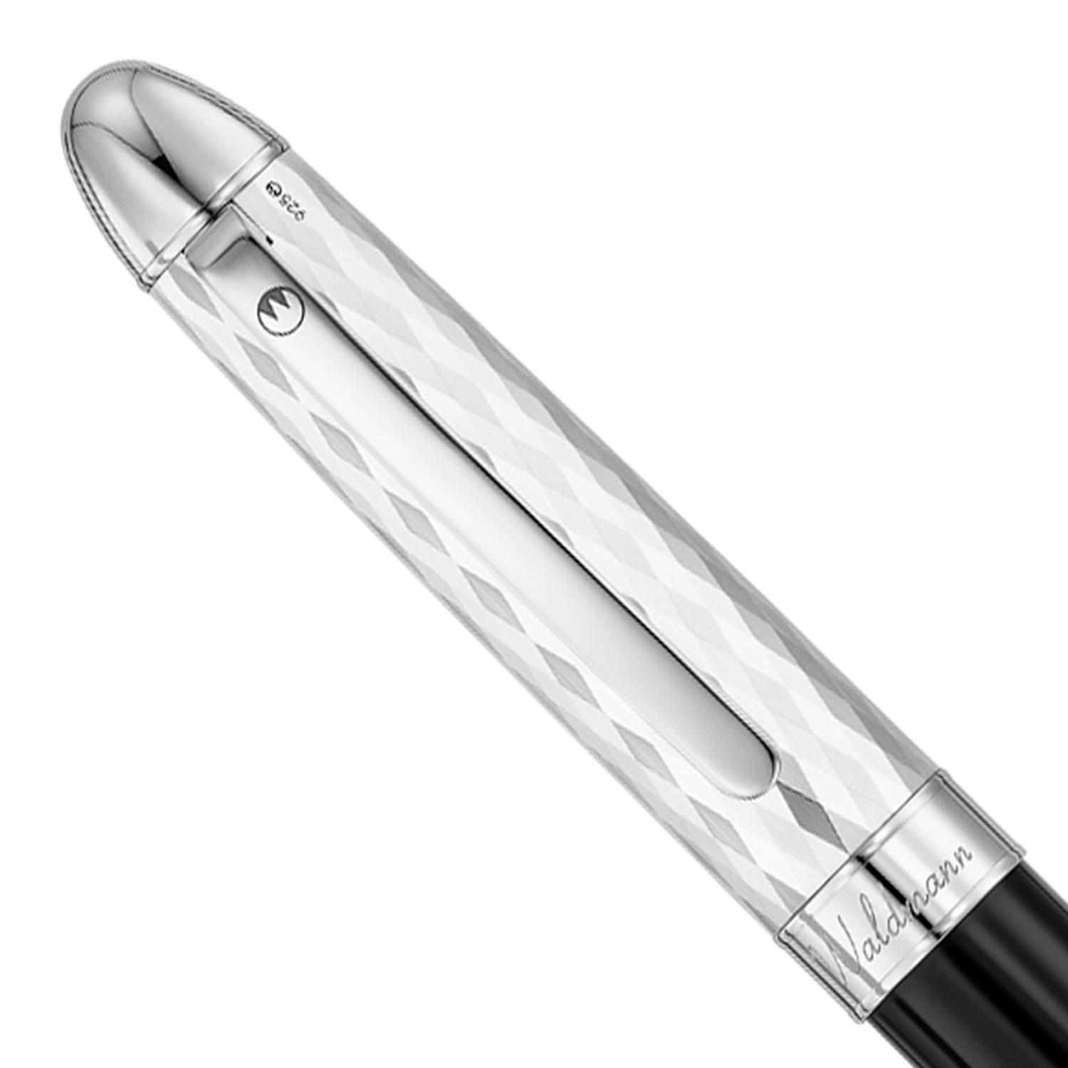 Waldmann Precieux Black/Silver Wave CT Mechanical Pencil (0.7 MM) 3087