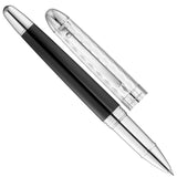 Waldmann Precieux Black/Silver Wave CT Roller Ball Pen 3095