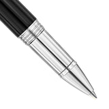 Waldmann Precieux Black/Silver Wave CT Roller Ball Pen 3095