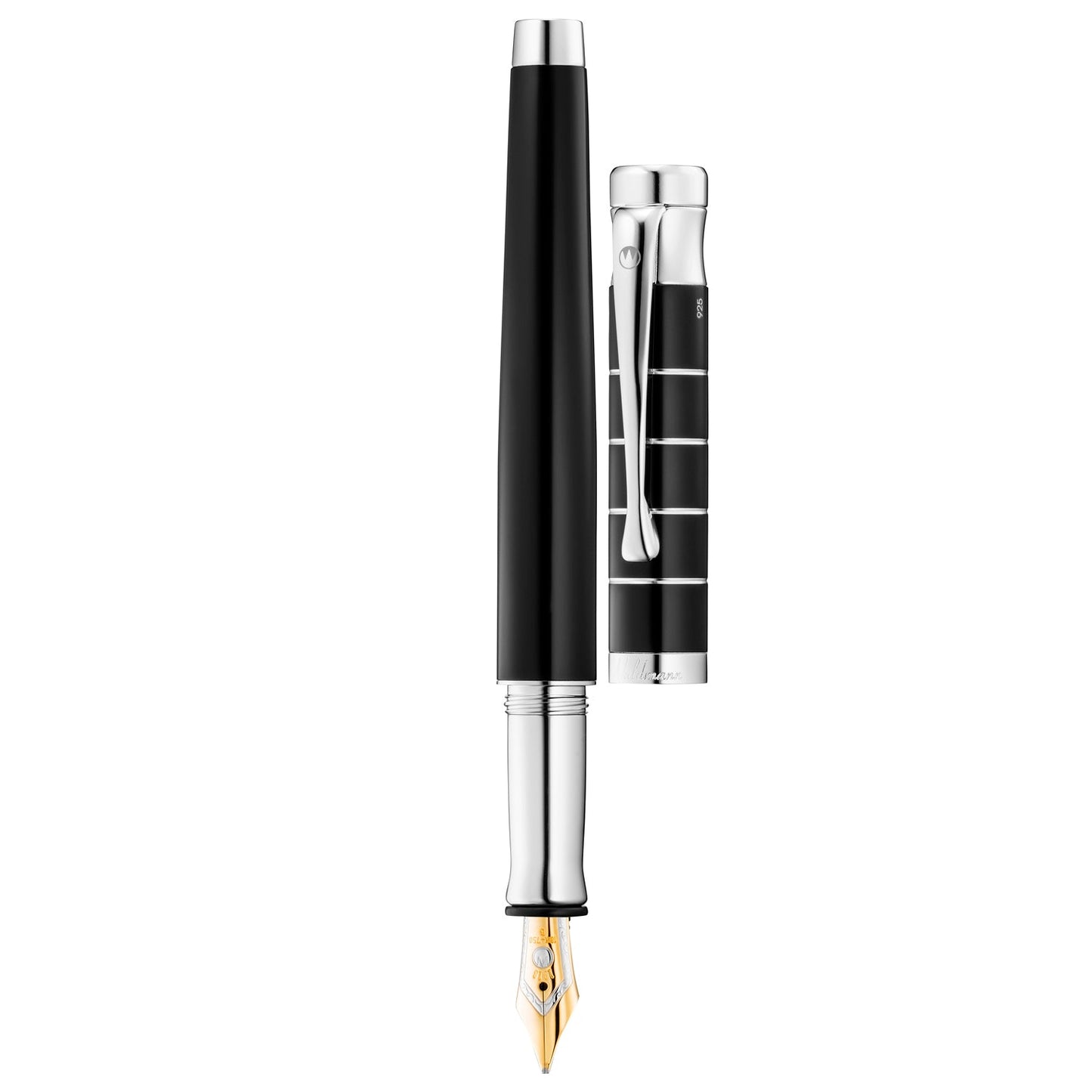 Waldmann Tango Black CT 18CT Fountain Pen