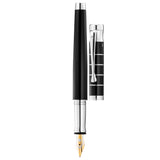 Waldmann Tango Black CT 18CT Fountain Pen