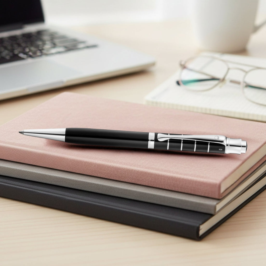 Waldmann Tango Black CT Ballpoint Pen 0009