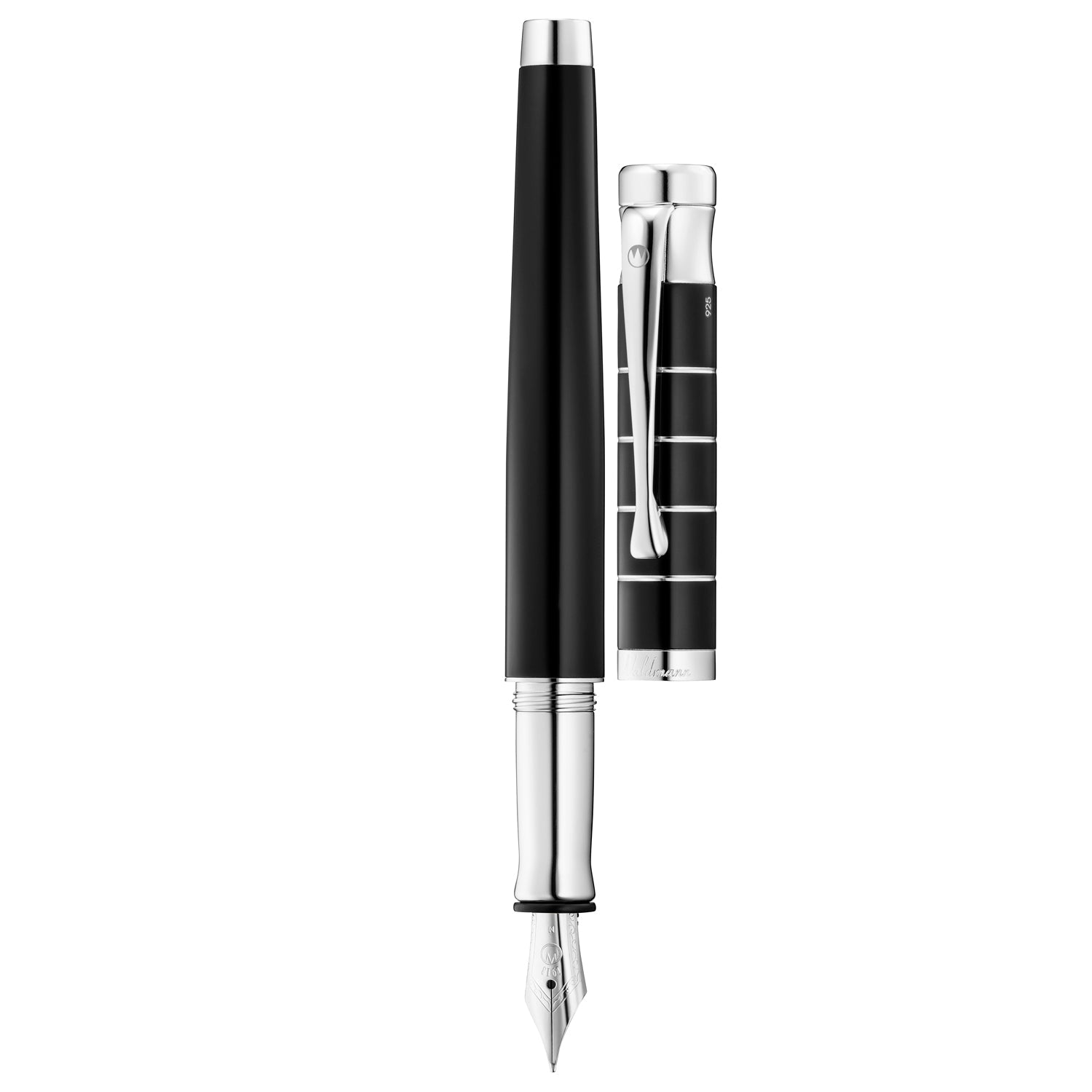Waldmann Tango Black CT Fountain Pen