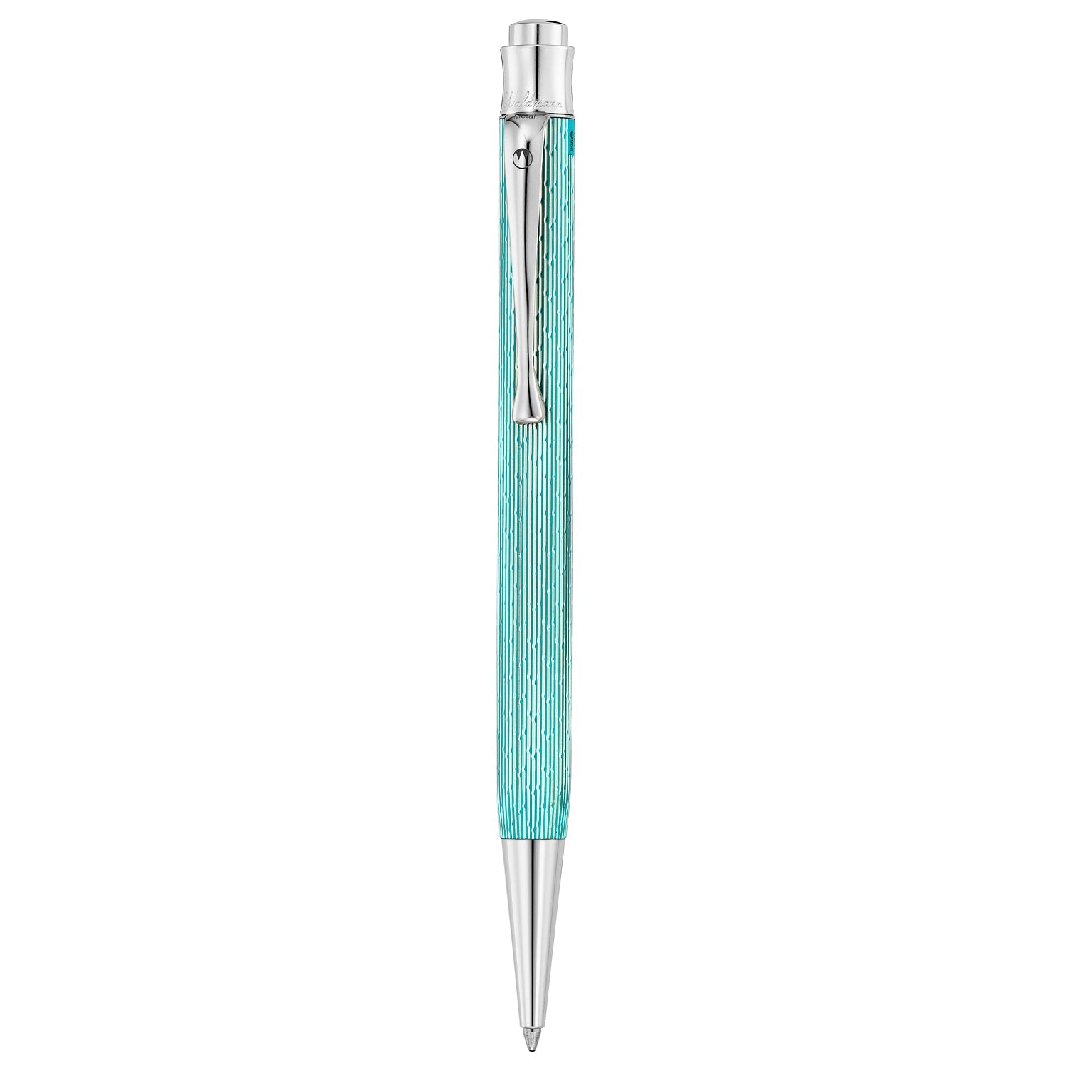 Waldmann Tango Brilliant Aquamarine CT Ballpoint Pen 7054