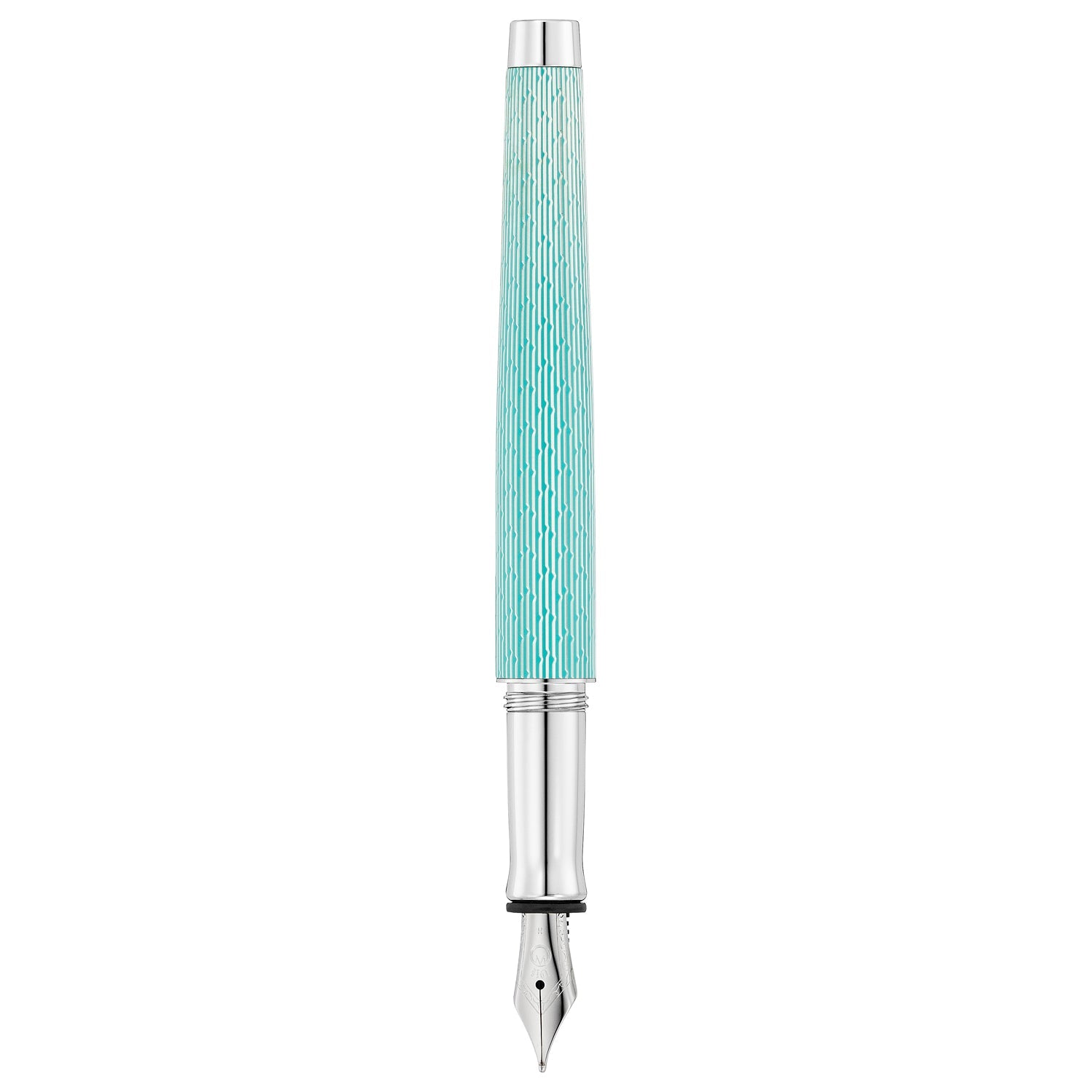 Waldmann Tango Brilliant Aquamarine CT Fountain Pen