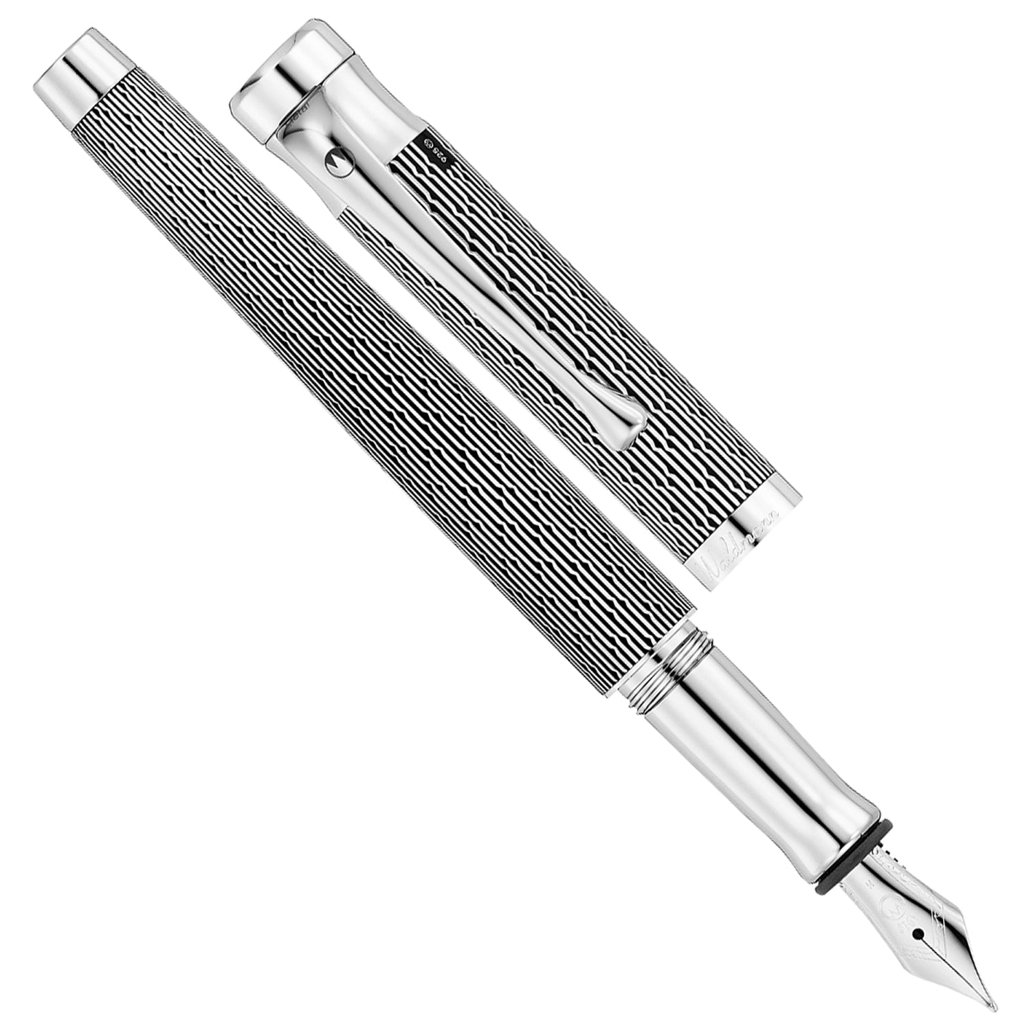 Waldmann Tango Brilliant Black CT Fountain Pen
