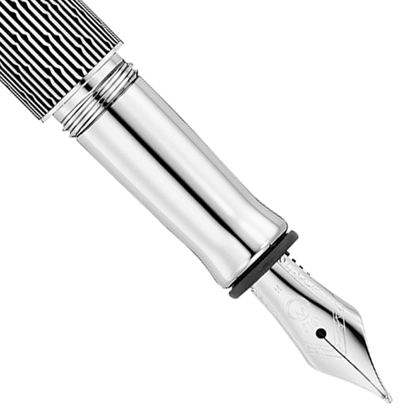 Waldmann Tango Brilliant Black CT Fountain Pen