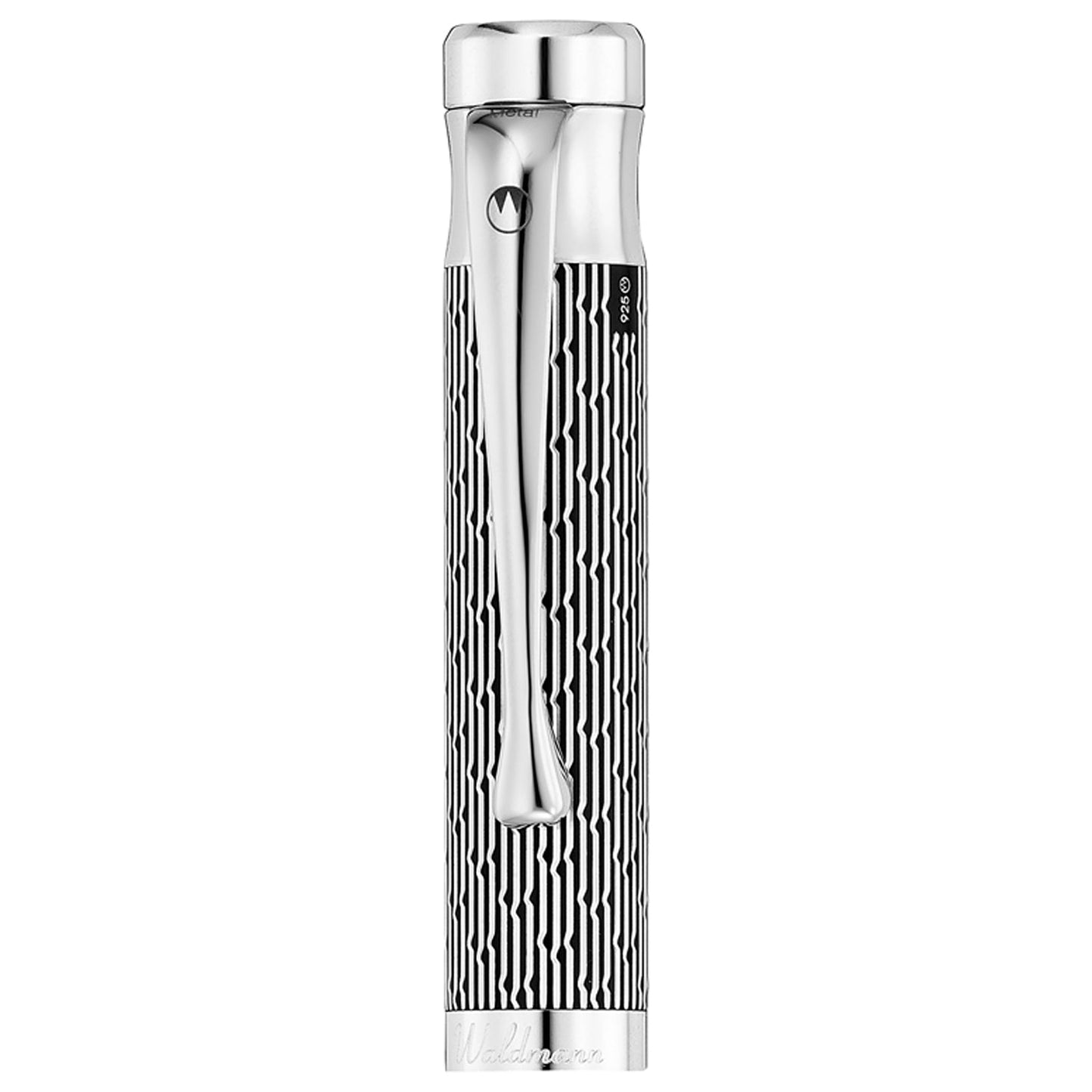 Waldmann Tango Brilliant Black CT Roller Ball Pen 7033
