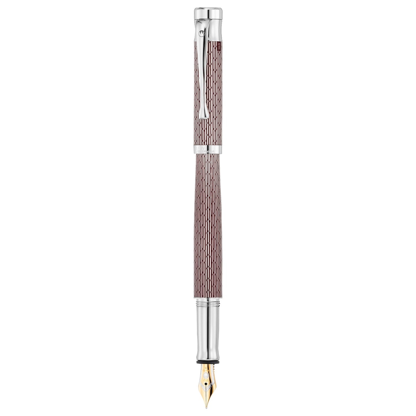 Waldmann Tango Brilliant Burgundy CT 18CT Fountain Pen