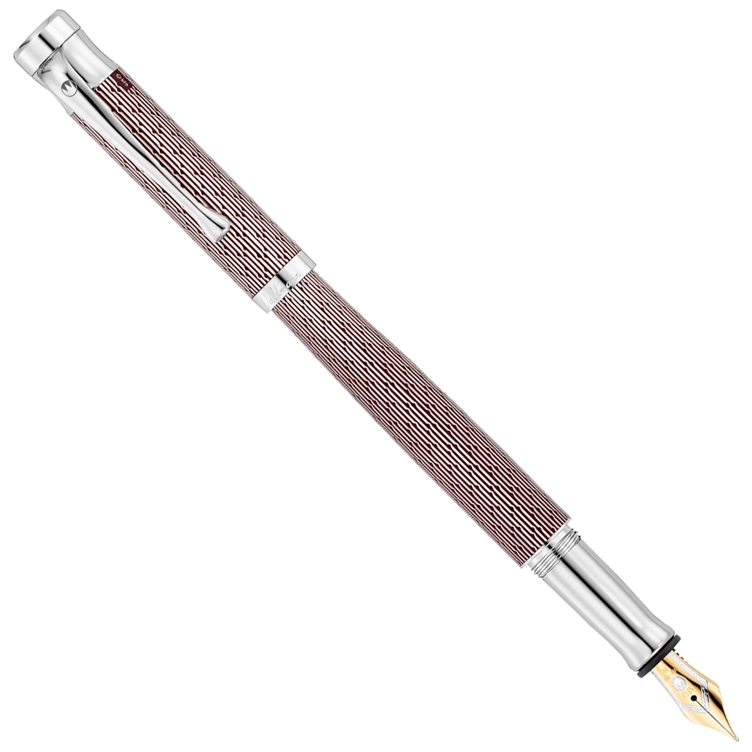Waldmann Tango Brilliant Burgundy CT 18CT Fountain Pen