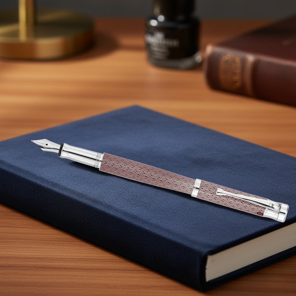Waldmann Tango Brilliant Burgundy CT Fountain Pen