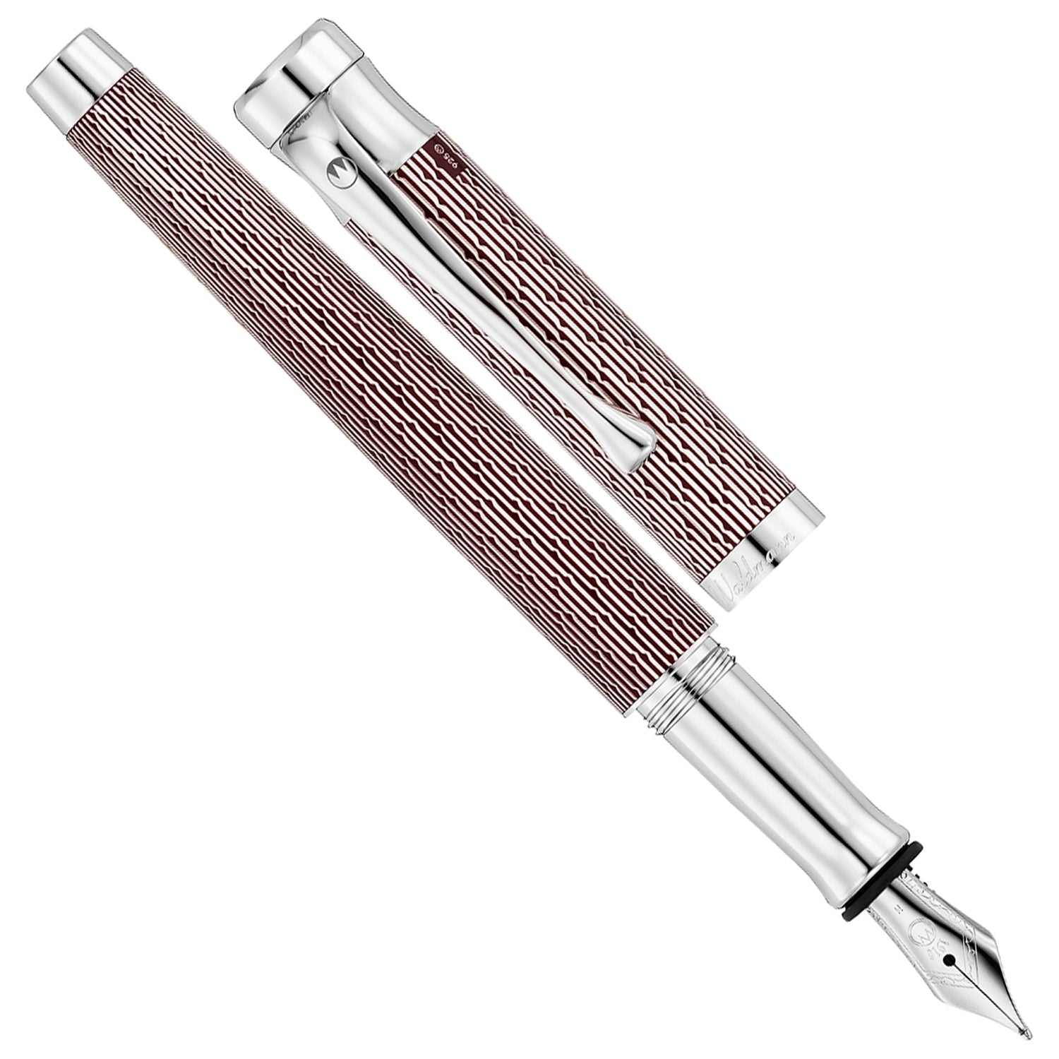 Waldmann Tango Brilliant Burgundy CT Fountain Pen