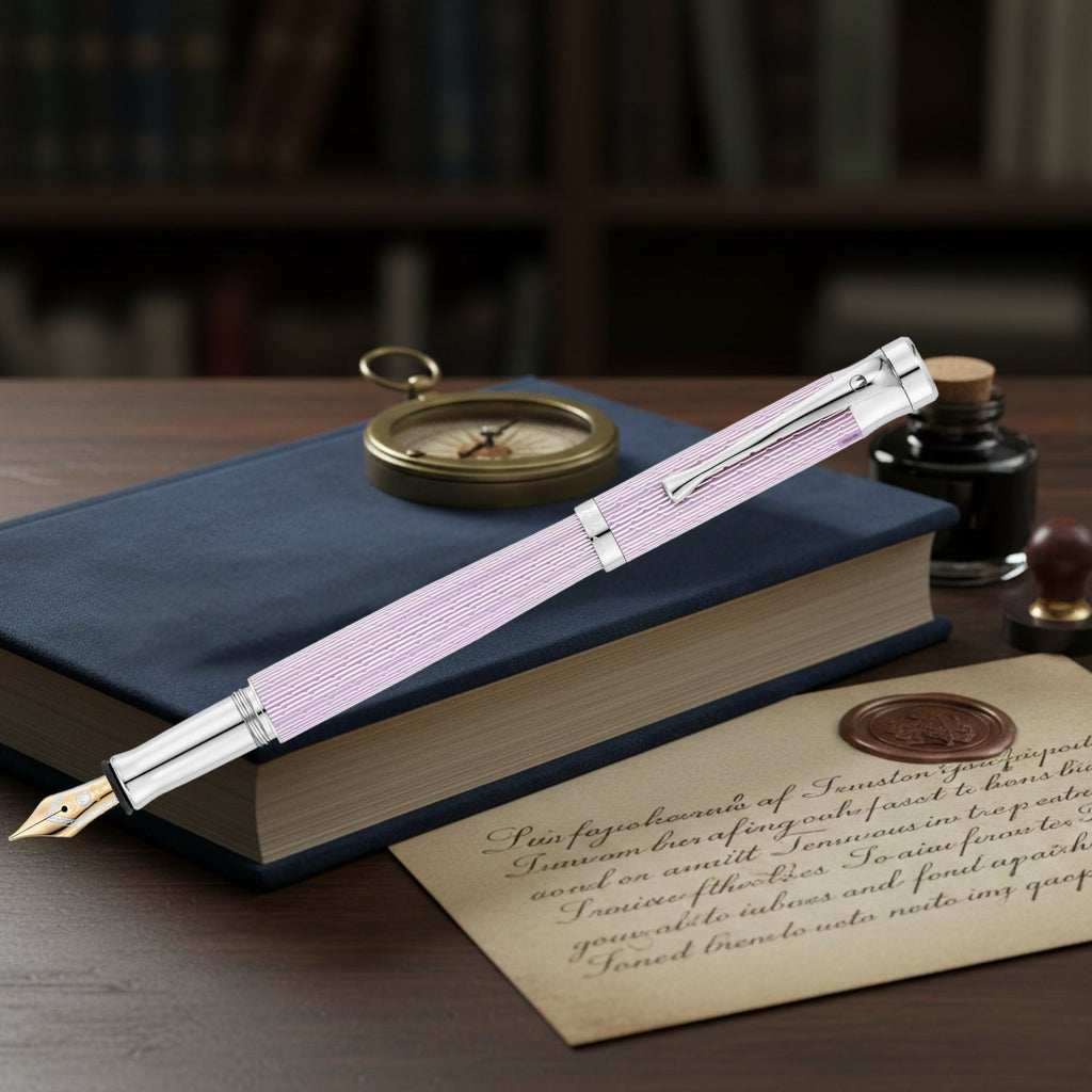 Waldmann Tango Brilliant Lilac CT 18CT Fountain Pen