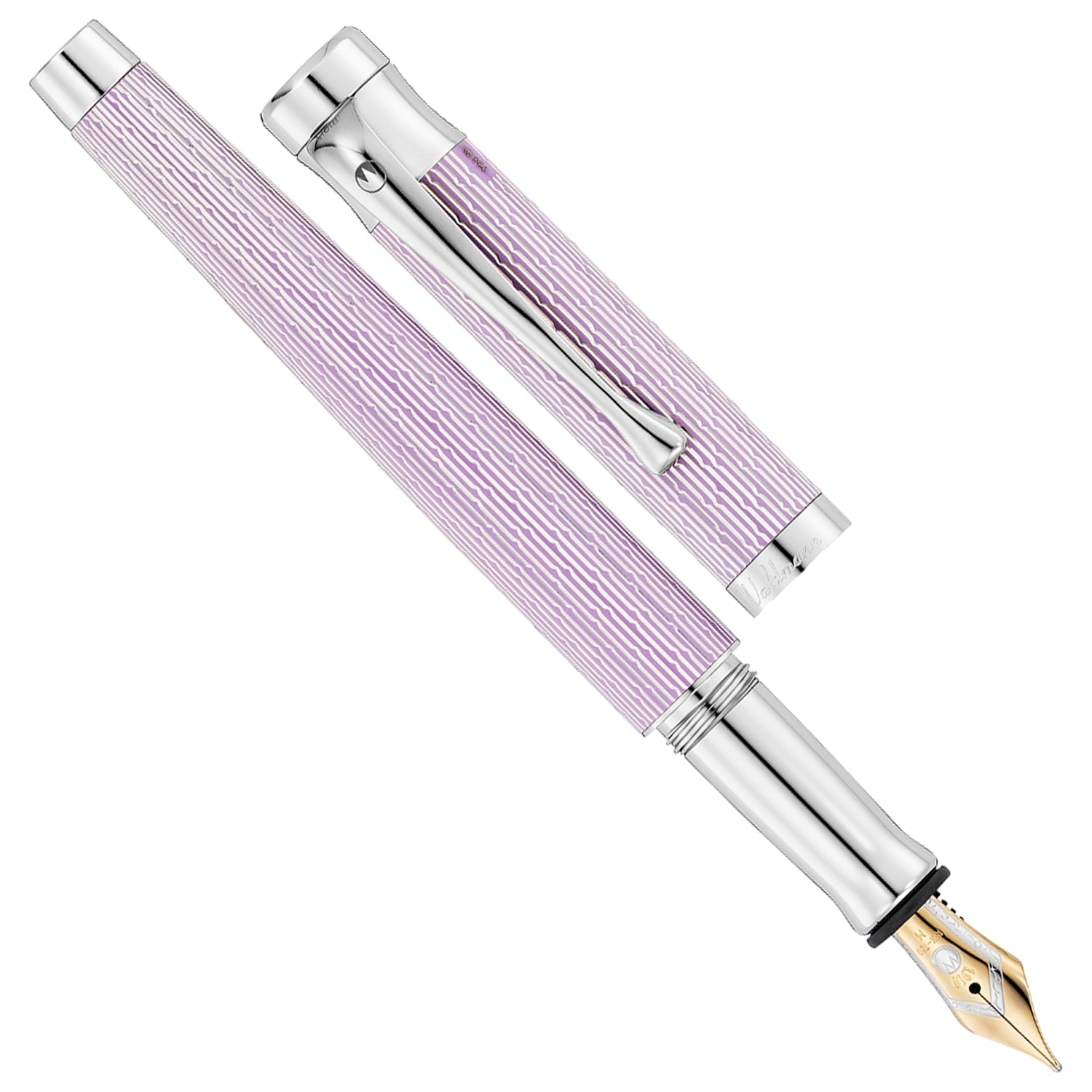 Waldmann Tango Brilliant Lilac CT 18CT Fountain Pen