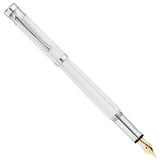 Waldmann Tango Brilliant White CT 18CT Fountain Pen