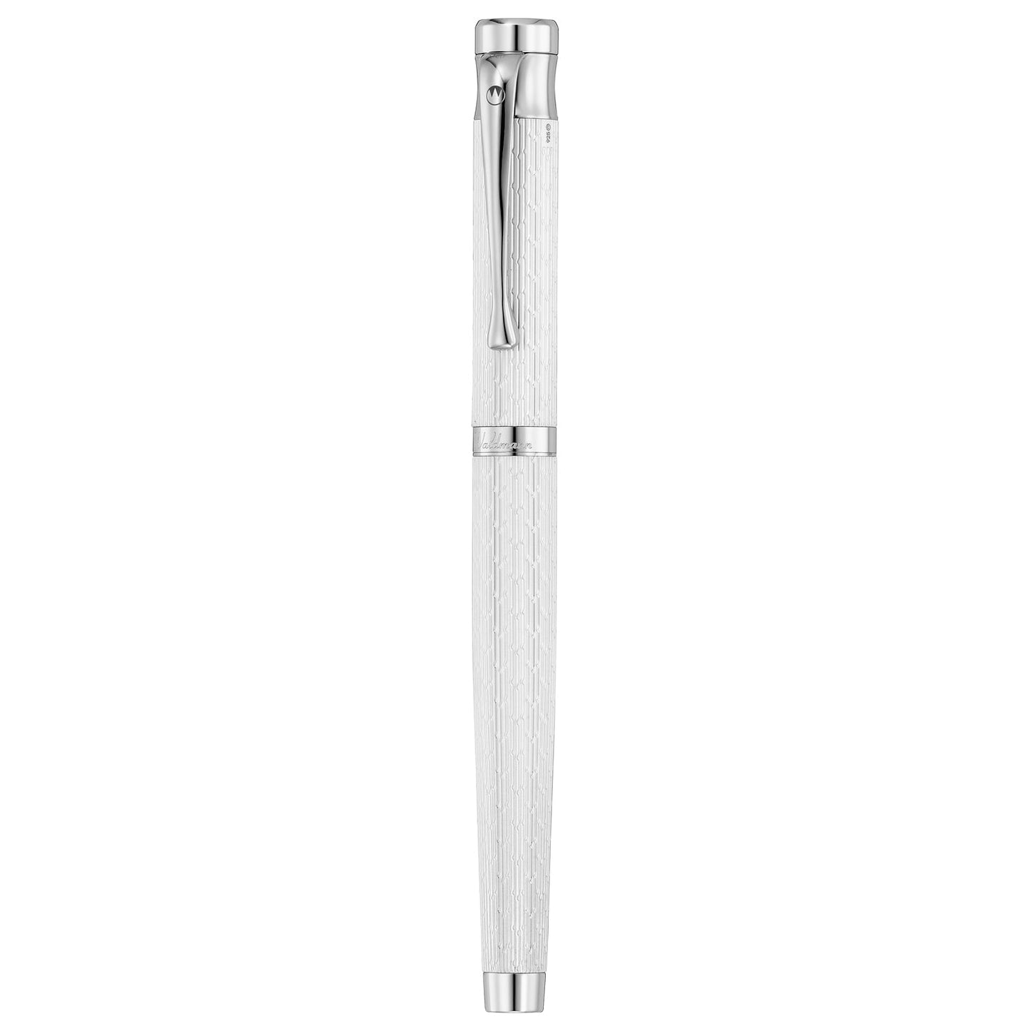 Waldmann Tango Brilliant White CT Roller Ball Pen 7043