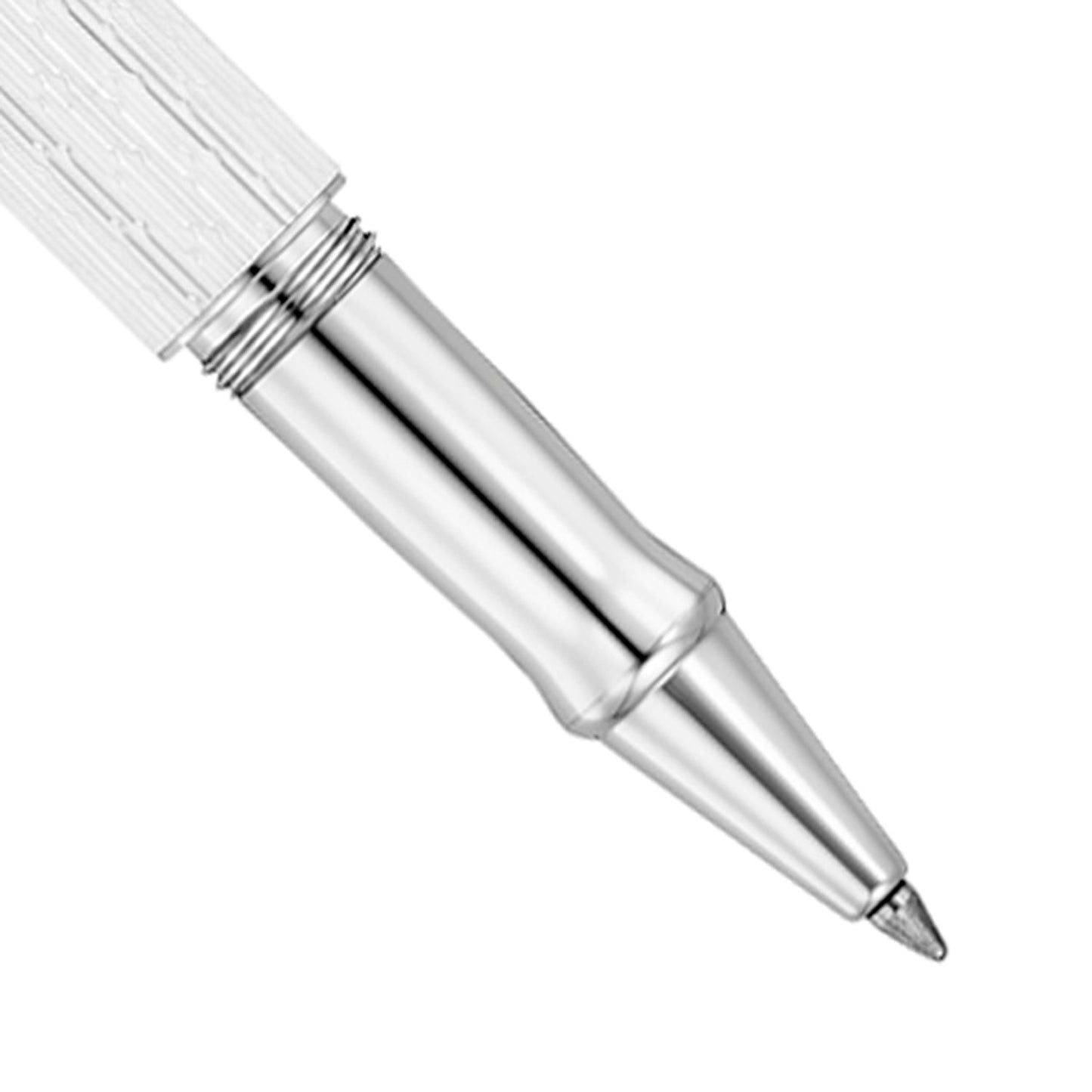 Waldmann Tango Brilliant White CT Roller Ball Pen 7043
