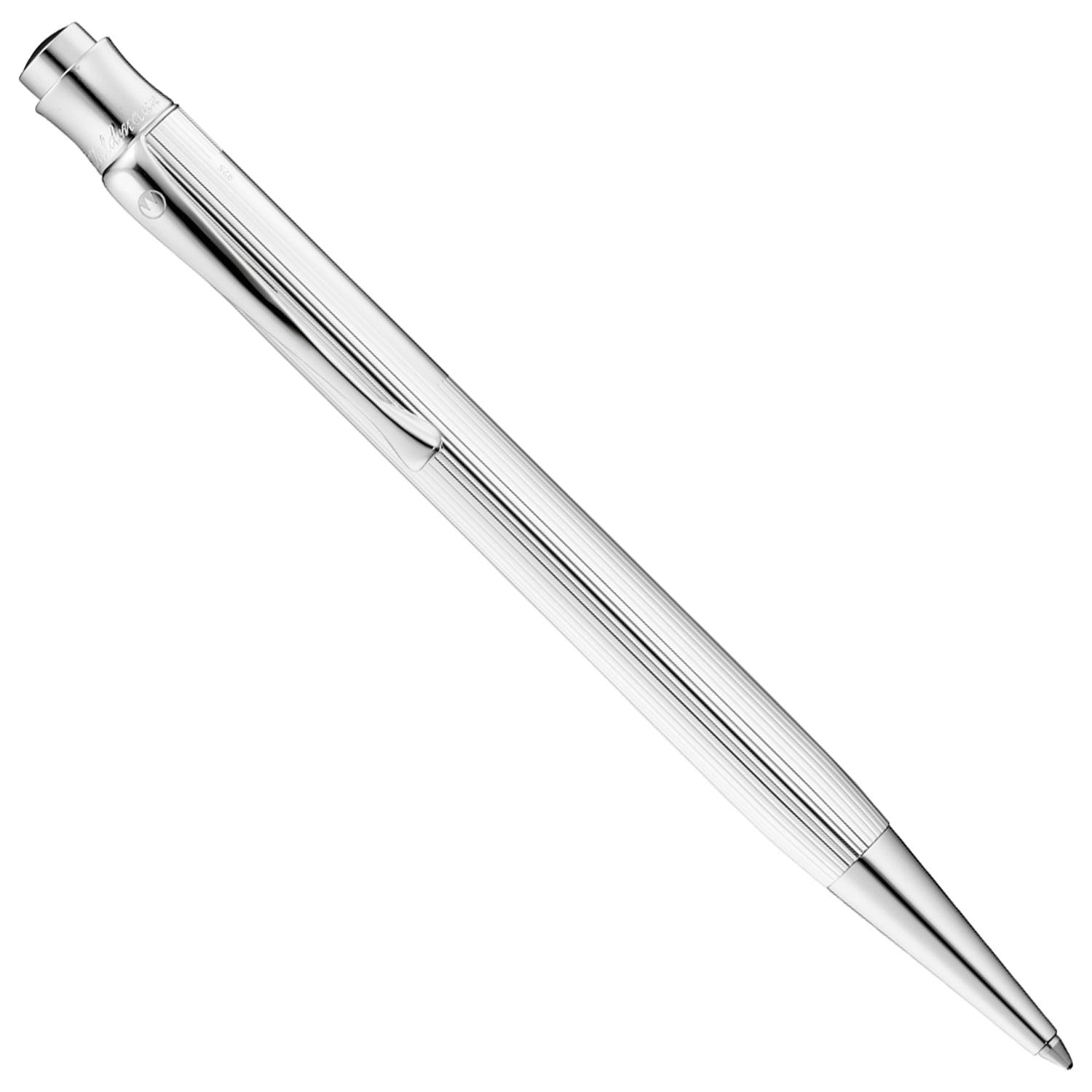 Waldmann Tango Silver Stripe CT Ballpoint Pen 0003
