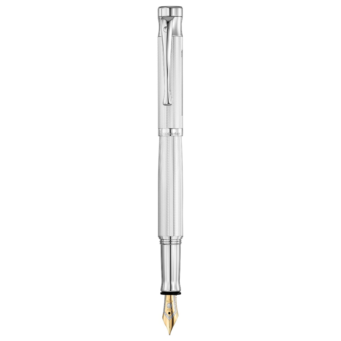 Waldmann Tango Silver Barley CT 18CT Fountain Pen