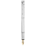 Waldmann Tango Silver Barley CT 18CT Fountain Pen