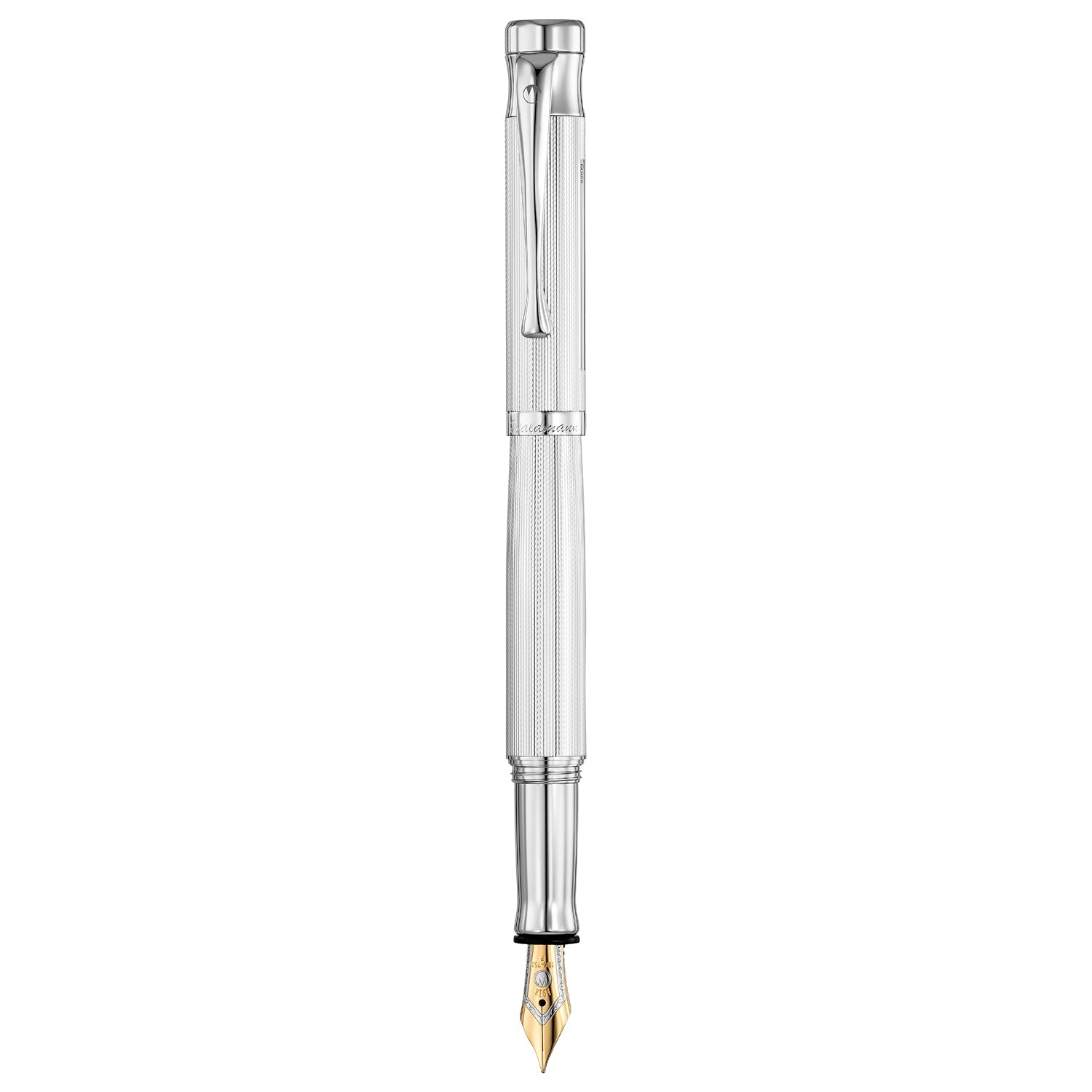 Waldmann Tango Silver Barley CT 18CT Fountain Pen