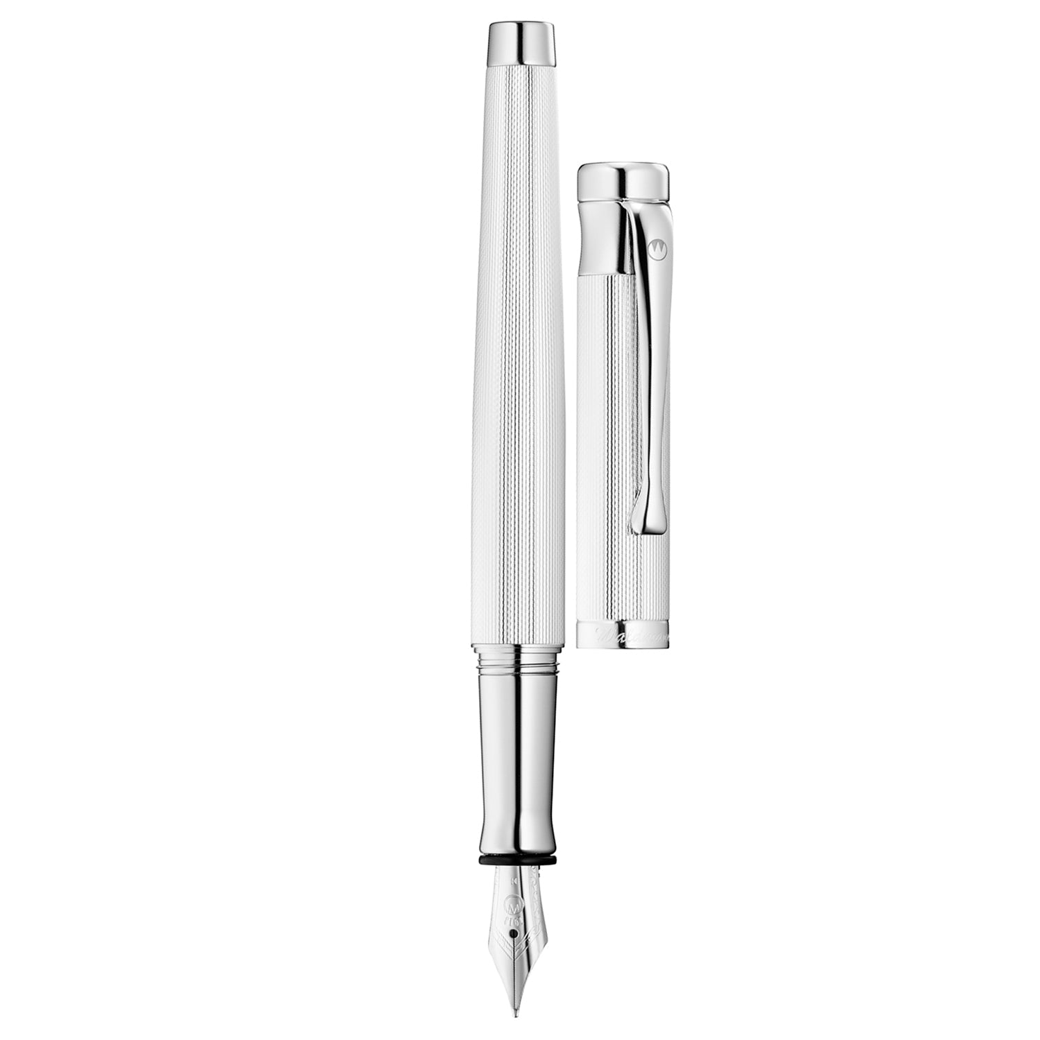Waldmann Tango Silver Barley CT Fountain Pen