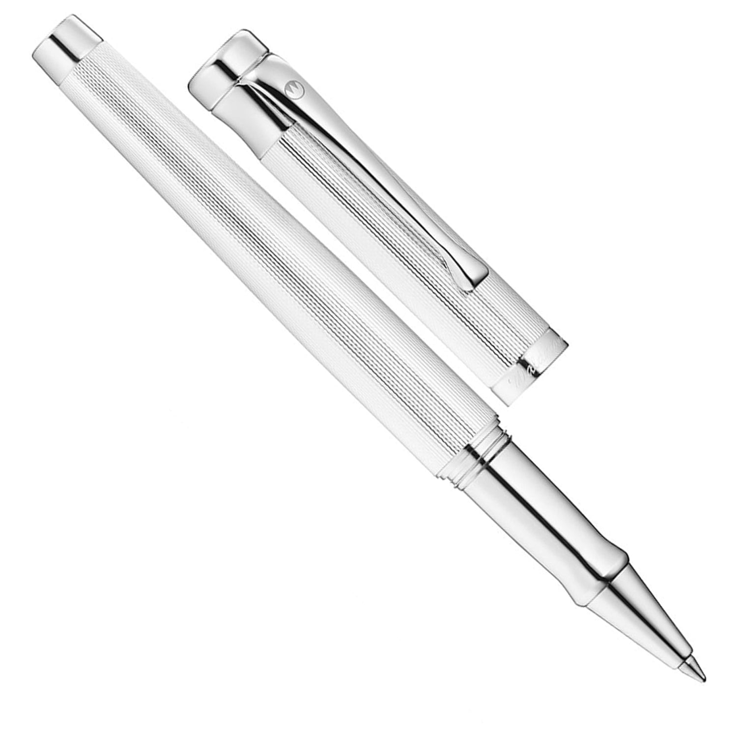 Waldmann Tango Silver Barley CT Roller Ball Pen 0008
