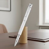 Waldmann Tango Silver Barley CT Roller Ball Pen 0008