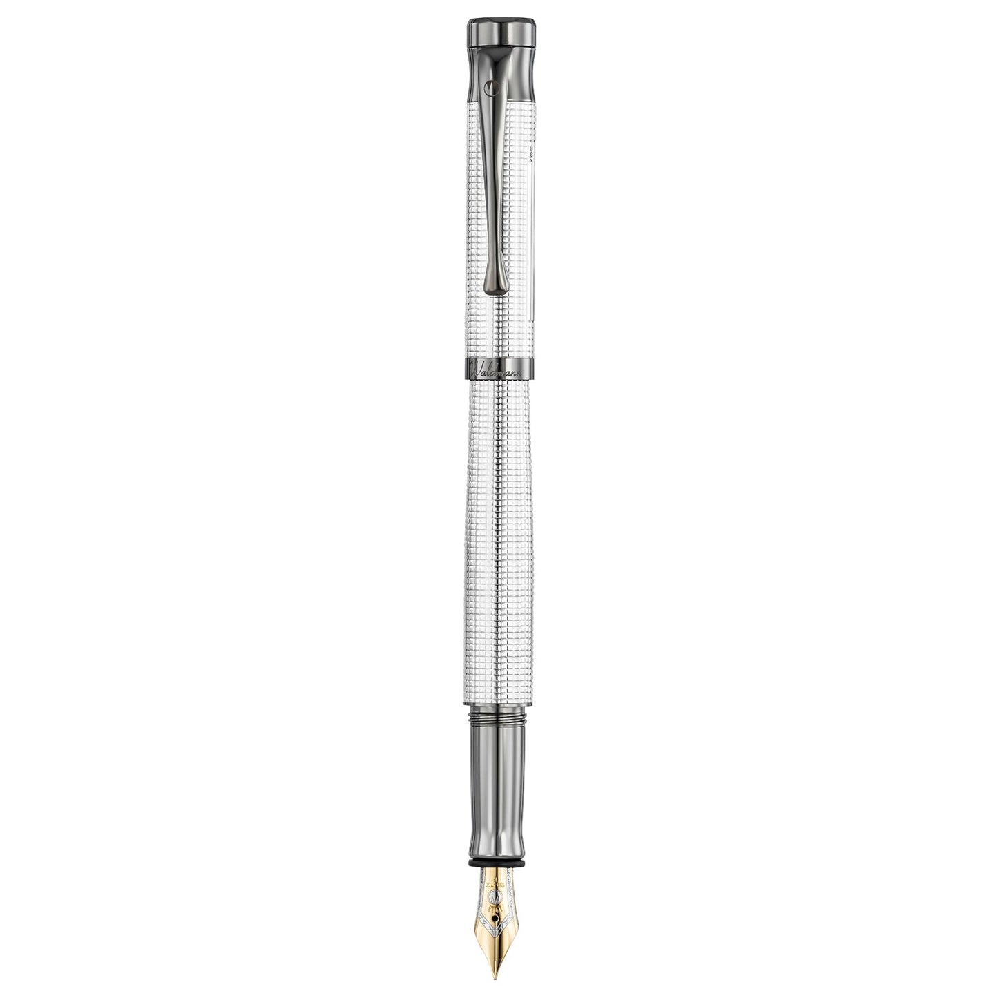 Waldmann Tango Silver Square RT 18CT Fountain Pen