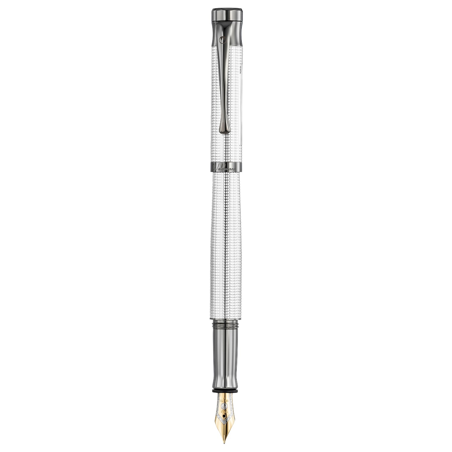 Waldmann Tango Silver Square RT 18CT Fountain Pen