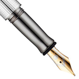 Waldmann Tango Silver Square RT 18CT Fountain Pen
