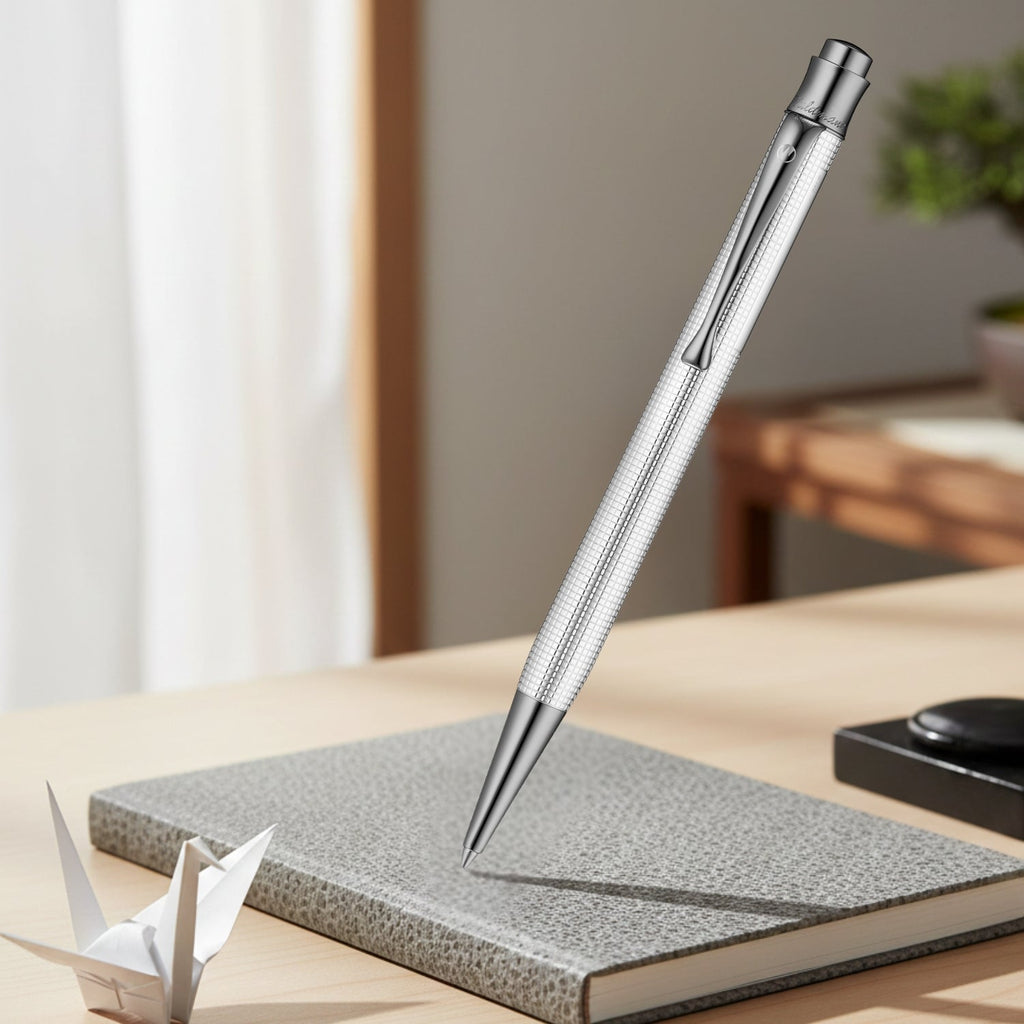Waldmann Tango Silver Square RT Ballpoint Pen 4688